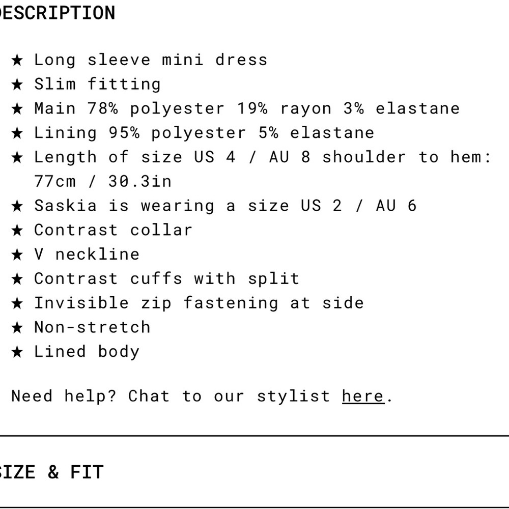 PRINCESS POLLY DRESS - Picture 8 of 10